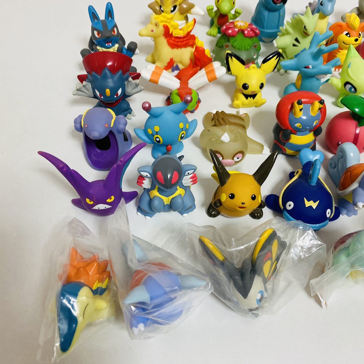 中古品】ポケットモンスター 指人形 ポケモンキッズ フィギュア 44個