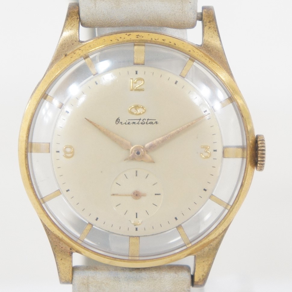  稼働品 Orient Star オリエントスター スモセコ 両スケ メンズ 手巻き 腕時計 370 090026(オリエントスター)｜売買されたオークション情報、yahooの商品情報をアーカイブ公開 - オークファン オリエントスター
