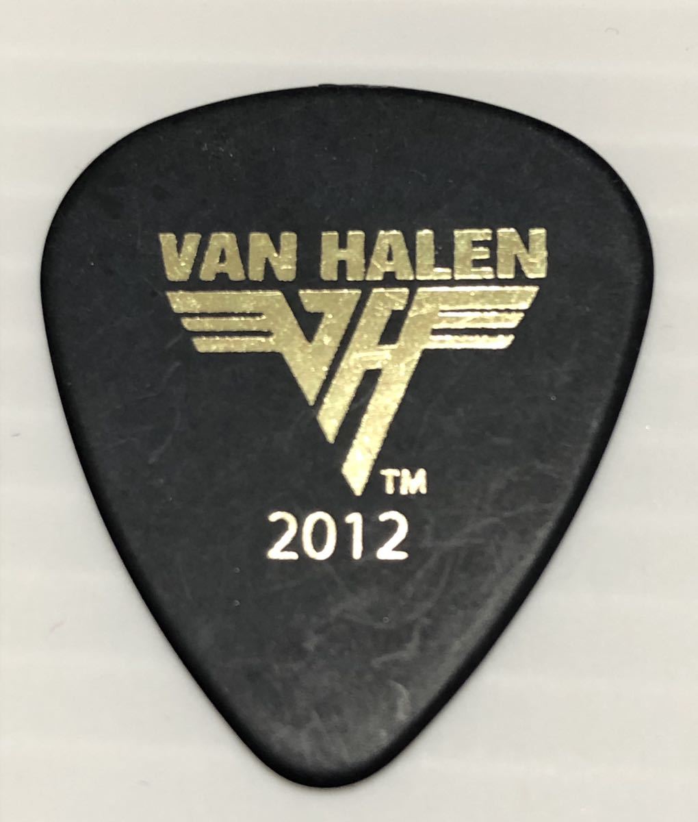 2013年 VAN HALEN EVH ギターピック 黒