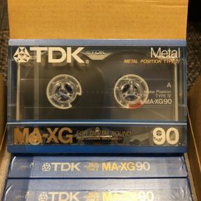 希少】TDK MA-XG90 METAL メタルポジション 90分 新品5本セット 箱付