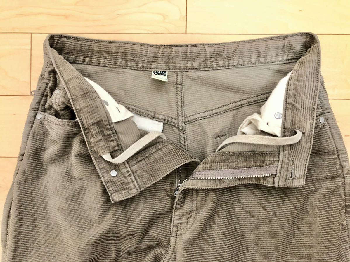 by コーデュロイ 1回使用BEAMS SSZ CORD PANTS SURF&SK8 troops