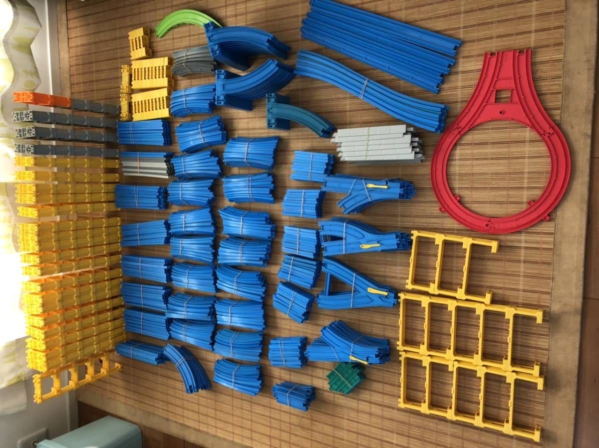 プラレールレール 橋桁大量！ 大量約380点！プラレール部品セット 