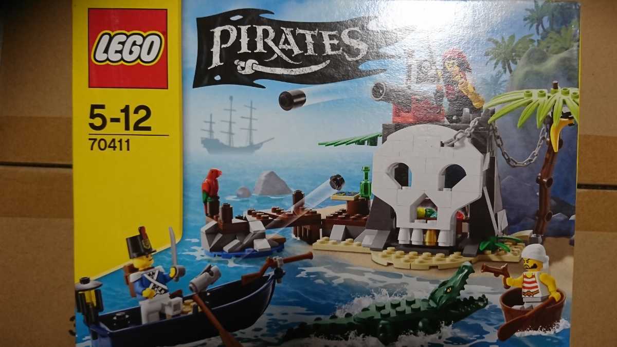 希少☆レゴ LEGO パイレーツ 海賊船 70411 パイレーツ 宝島 サメ 船