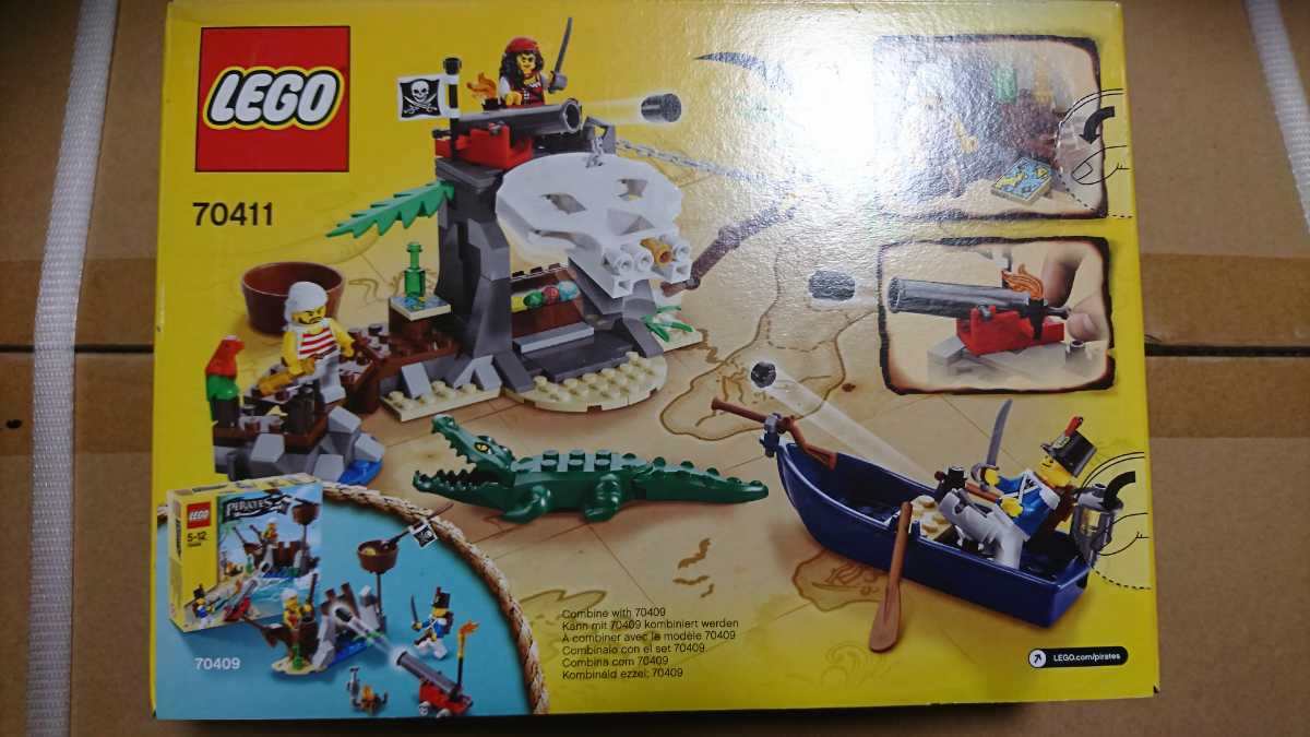 希少☆レゴ LEGO パイレーツ 海賊船 70411 パイレーツ 宝島 サメ 船