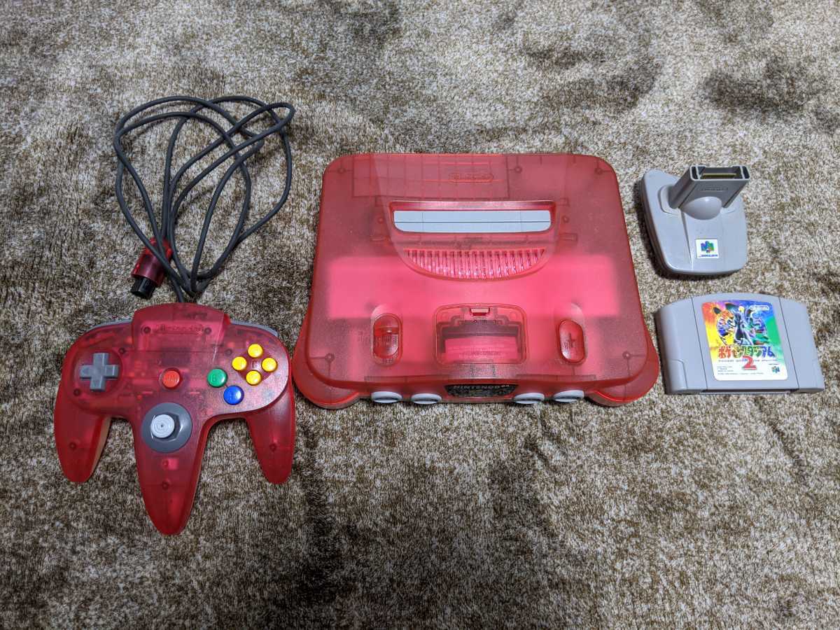 本体 ニンテンドー64 ポケモンスタジアム2 セット Nintendo 任天堂 + 0 