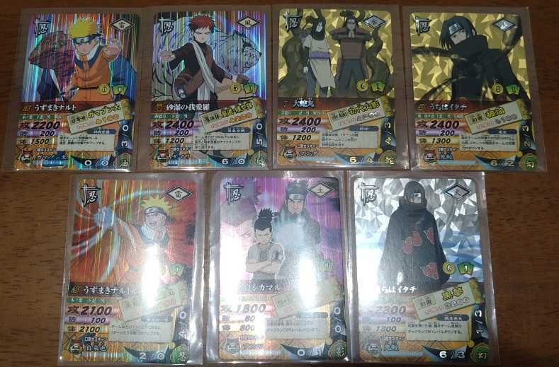 美品：コンプ】データカードダス NARUTO ナルト ナルティメットカード
