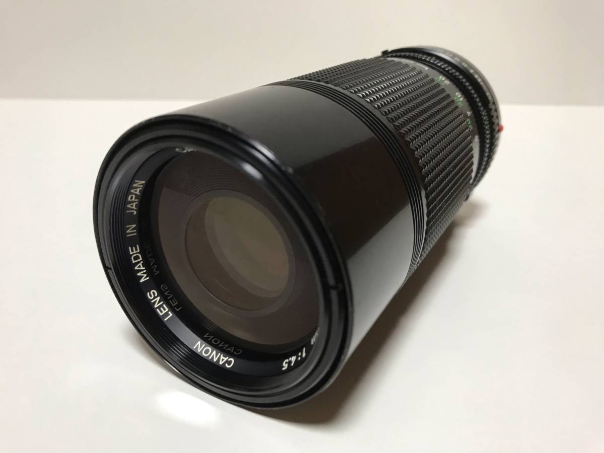 Canon キャノン ZOOM LENS NEW FD 70-150mm f:4.5 new FDマウント/MFズームレンズ