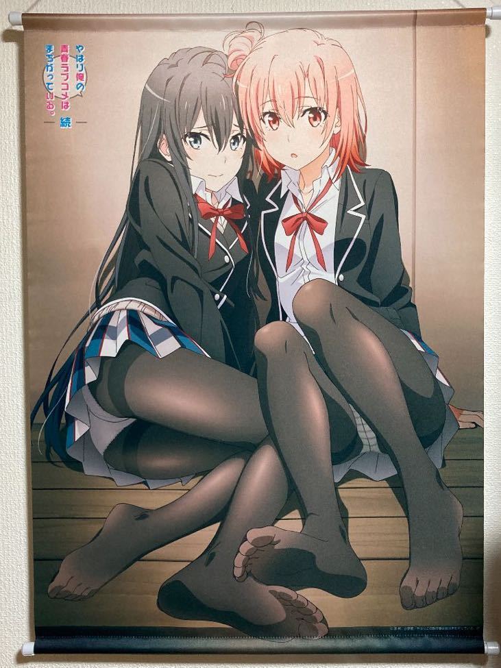 俺ガイル B2タペストリー 黒タイツ 雪ノ下雪乃・由比ヶ浜結衣 COMIC