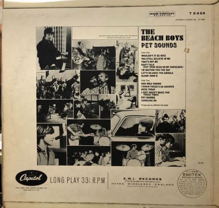 【Pet Sounds】UK MONO オリジナル盤 UK盤との出会い｜音(おと) beatles Monkees &frasl; Great ラバーソウル稀少UK