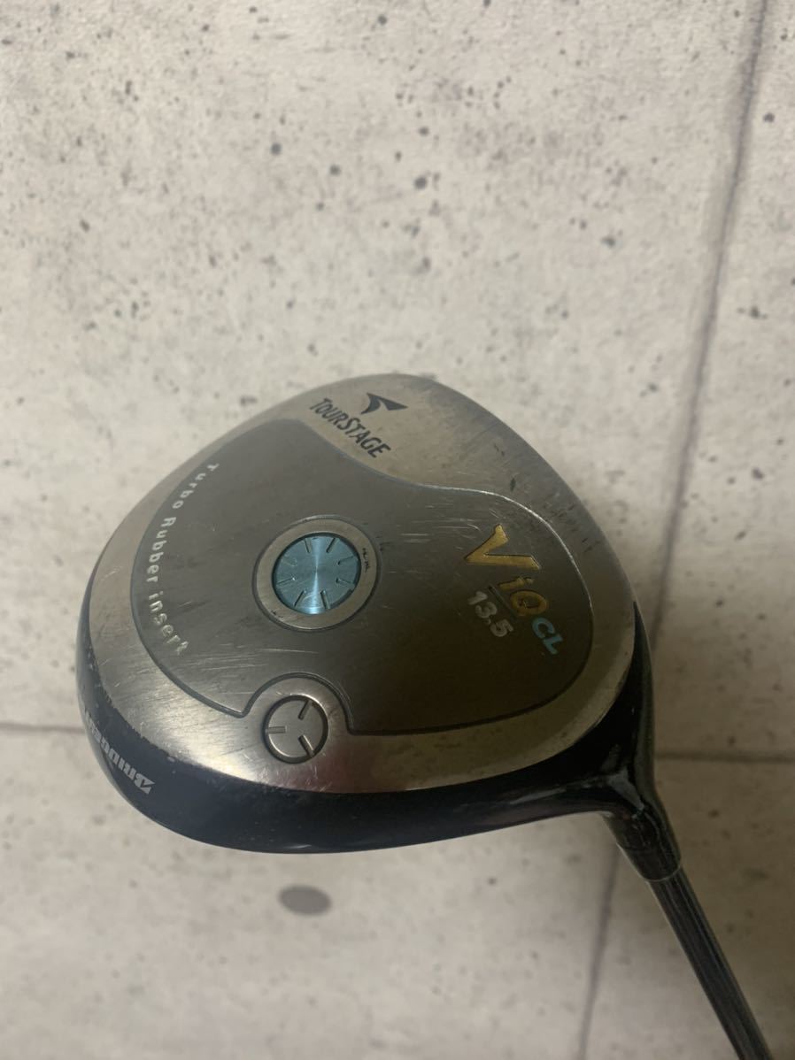 ブリヂストン　VIQ CL フルセット　キャディバッグ付き　flex L_5