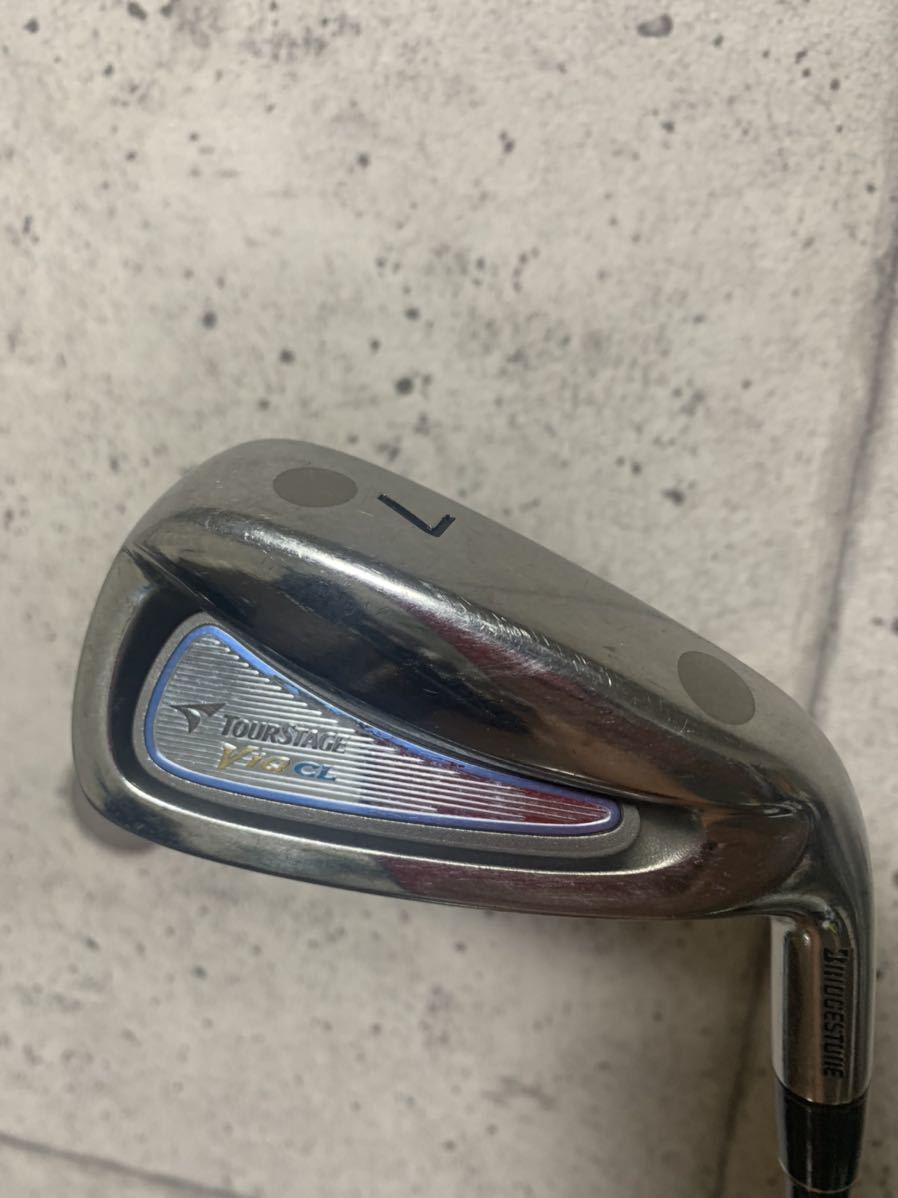 ブリヂストン　VIQ CL フルセット　キャディバッグ付き　flex L_6