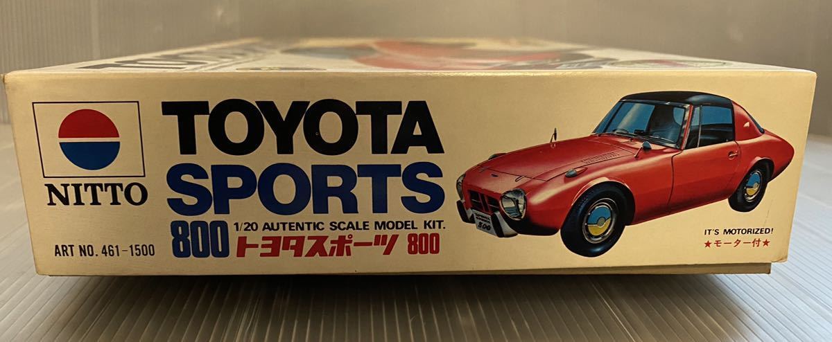 P 激レア!!NITTO ニットー☆TOYOTA SPORTS 800☆トヨタ スポーツ 800