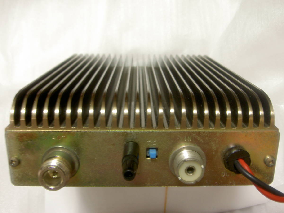 TONO 4M-70G 430MHz リニアアンプ 中古品 TONO - 東野電気 受信プリアンプ搭載 70W 4M-70S