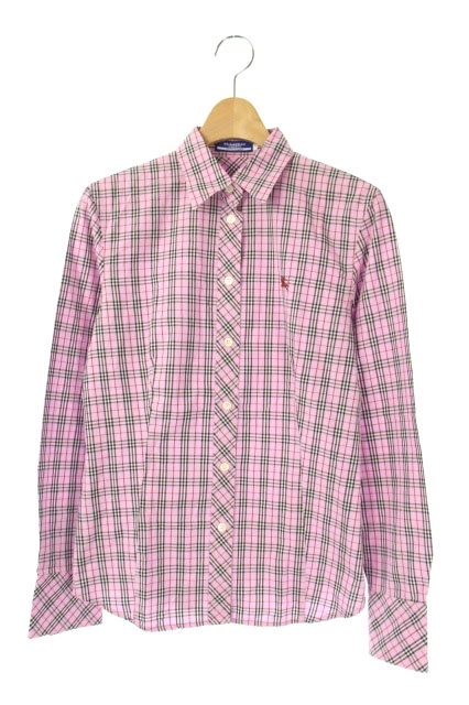 バーバリーブルーレーベル BURBERRY BLUE LABEL ノバチェックシャツ