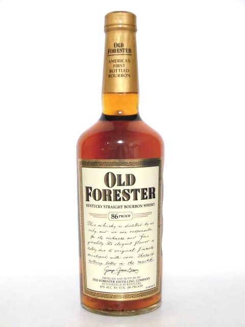 数量限定，定番人気 L2 90年代 オールドフォレスター OLD FORESTER(バーボン)｜売買されたオークション情報、yahooの商品情報をアーカイブ公開 - オークファン バーボン