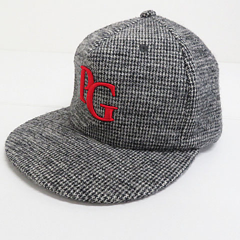【人気定番，限定SALE】 PEARLYGATES PG刺繍 千鳥柄 平つば キャップ グレー系 サイズFR メンズ パーリーゲイツ W2154(パーリーゲイツ)｜売買されたオークション情報、yahooの商品情報をアーカイブ公開 - オークファン キャップ
