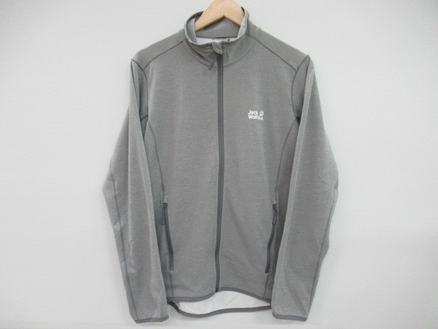 【定番人気，本物保証】 Jack Wolfskin ハイドロポール ジャケット GRY 登山 ジャックウルフスキン Mサイズ ミドルレイヤー アウトドアウェア 022812003(男性用)｜売買されたオークション情報、yahooの商品情報をアーカイブ 男性用