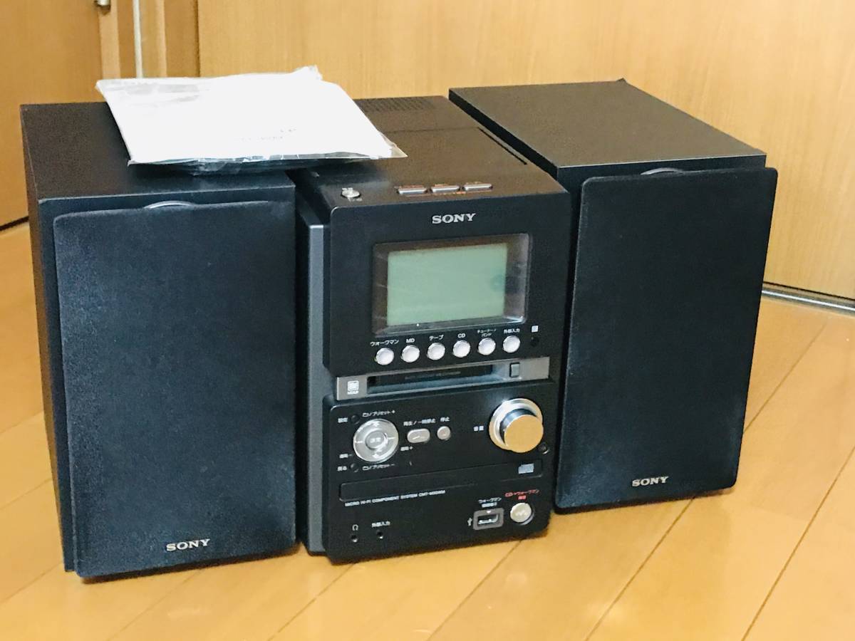 オーディオ機器 ソニー ミニコンポ CMT-M35WM スピーカー Victor