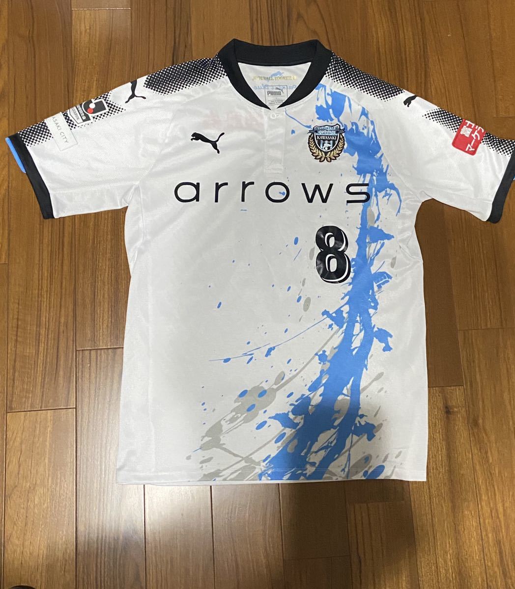 【2026，得価】 正規品 2017 川崎フロンターレ アウェイ オーセンティック ユニフォーム プーマ 阿部浩之 Lサイズ(Jリーグ)｜売買されたオークション情報、yahooの商品情報をアーカイブ公開 - オークファン ユニフォーム