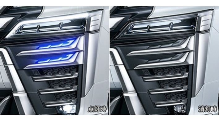 予約中！ ヴェルファイア 後期 シグネチャーイルミブレード LED