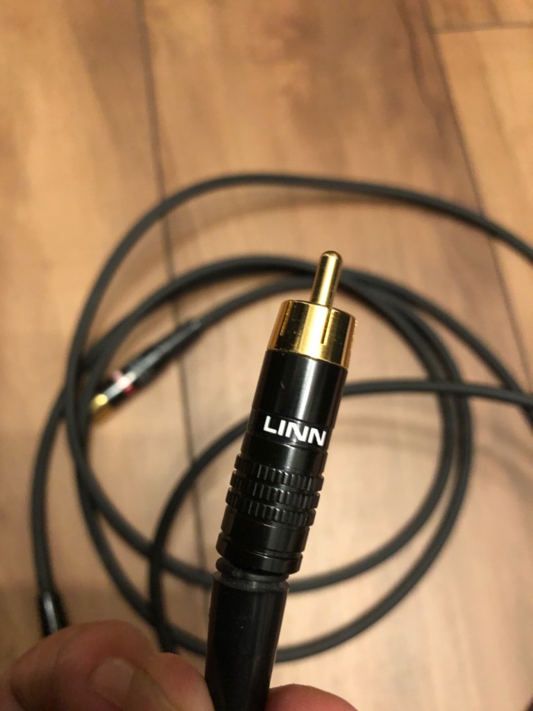 LINN RCAケーブル ペア リン Interconnect RCA 1.2m Black Cable - 1