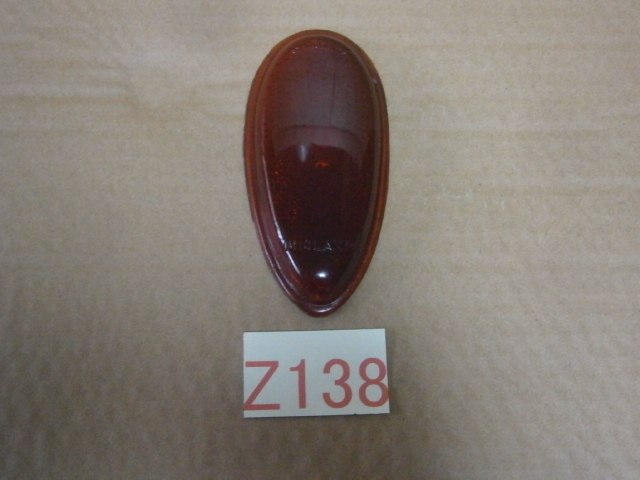 ☆Z138 ガラズ製 ’39フォードタイプテールランプレンズ ティアドロップテールレンズ刻印有 クリックポスト発送可