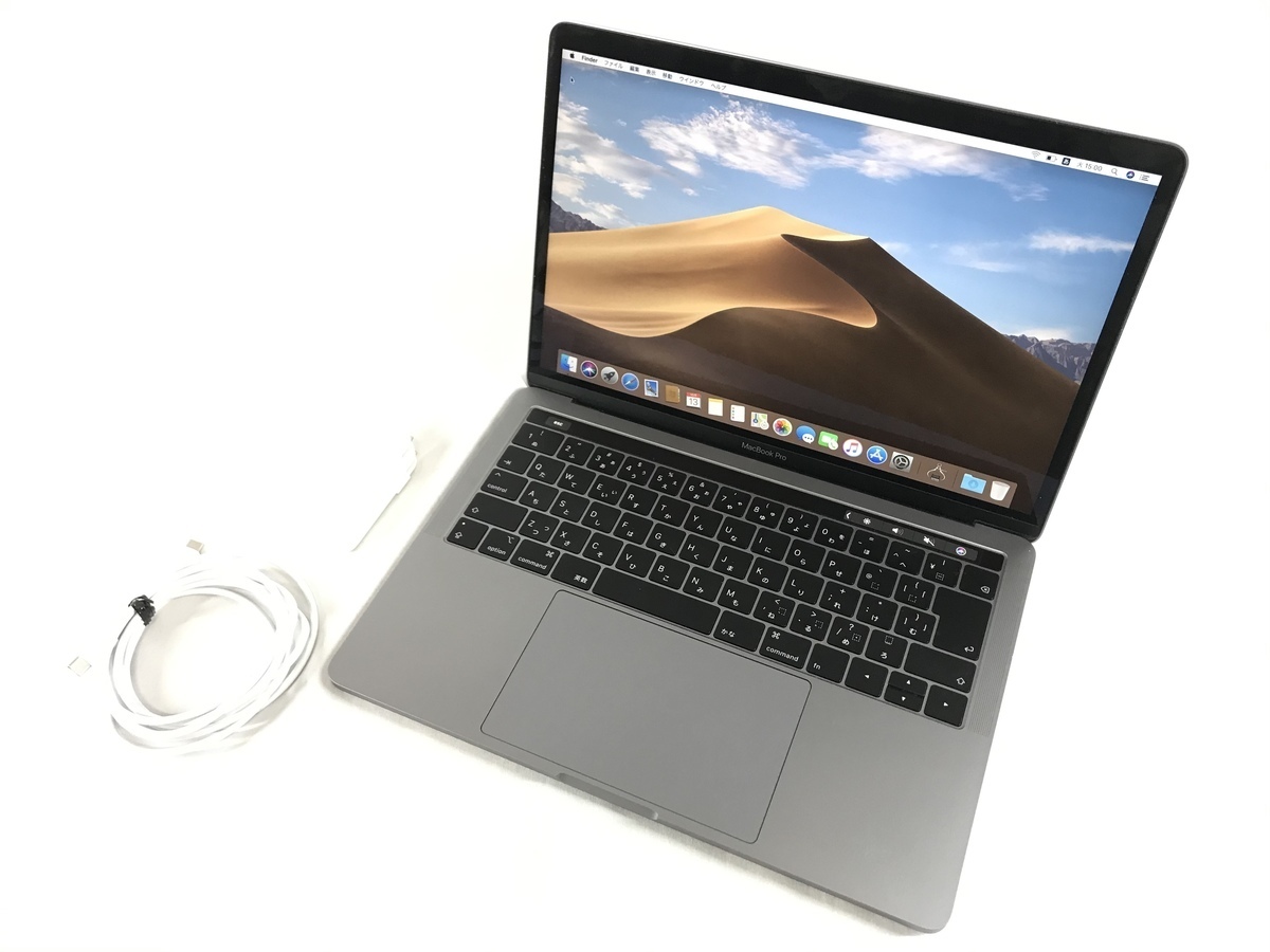 驚きの破格値，大得価 Apple MacBook Pro Retinaディスプレイ 13.3インチ 2018 MR9R2J/A Core i5 メモリ8GB 512GB スペースグレイ アップル マックブックプロ(MacBook Pro)｜売買されたオークション情報、yahooの商品情報をアーカイブ公 MacBook Pro
