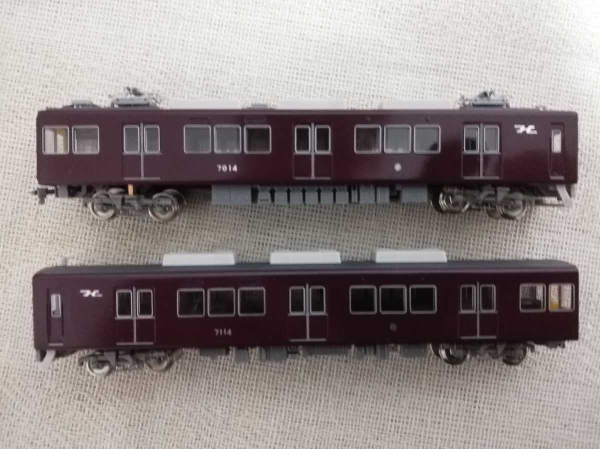 グリーンマックス 阪急7000⁄7300系 増結用先頭車2両セット② 阪急7000