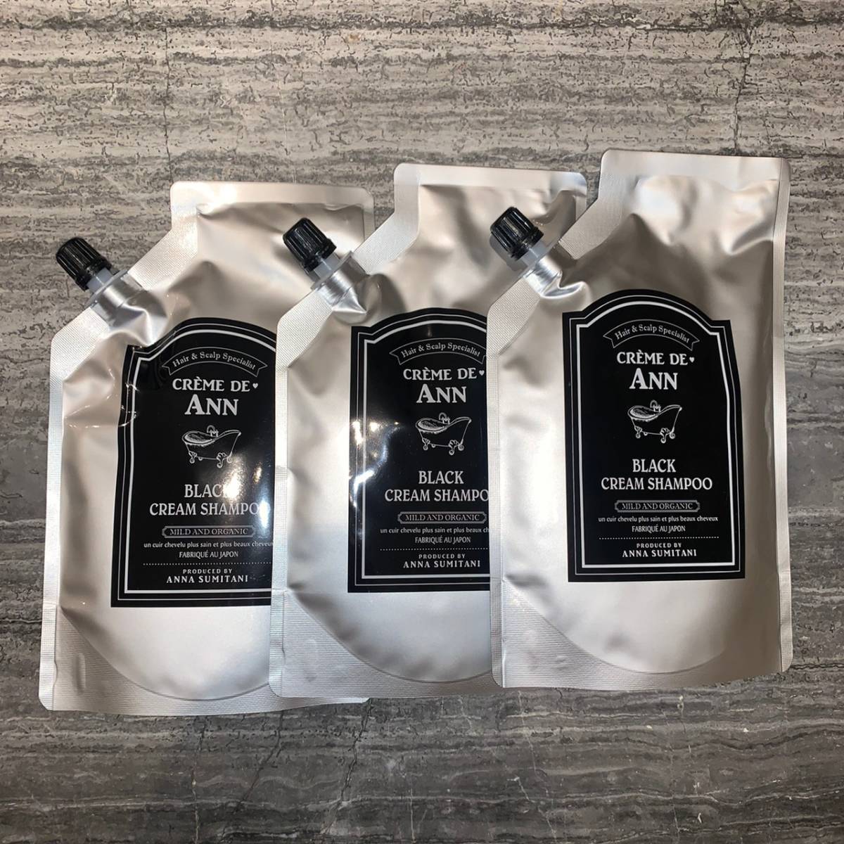 CREME DE ANN クリームシャンプー 300g 3個セット 公式ショップ