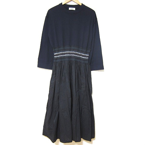 美品 2020SS 完売品 zucca ズッカ ニット切り替え ドッキング  