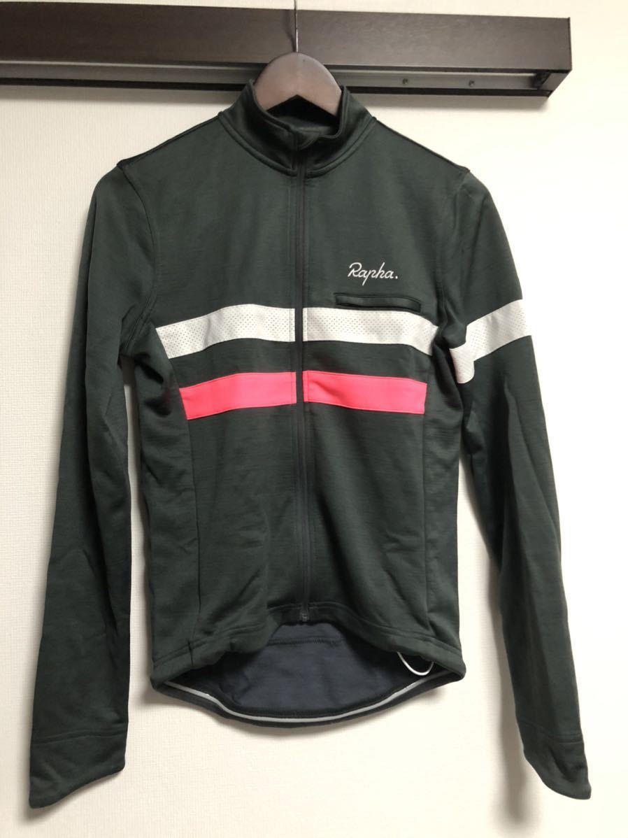 お得，新作登場 Rapha ラファ サイクルジャージ BREVET Jersey 長袖 ブルベジャージ チャコールブラック Sサイズ 廃盤色 秋冬(Sサイズ)｜売買されたオークション情報、yahooの商品情報をアーカイブ公開 - オークフ 男性用
