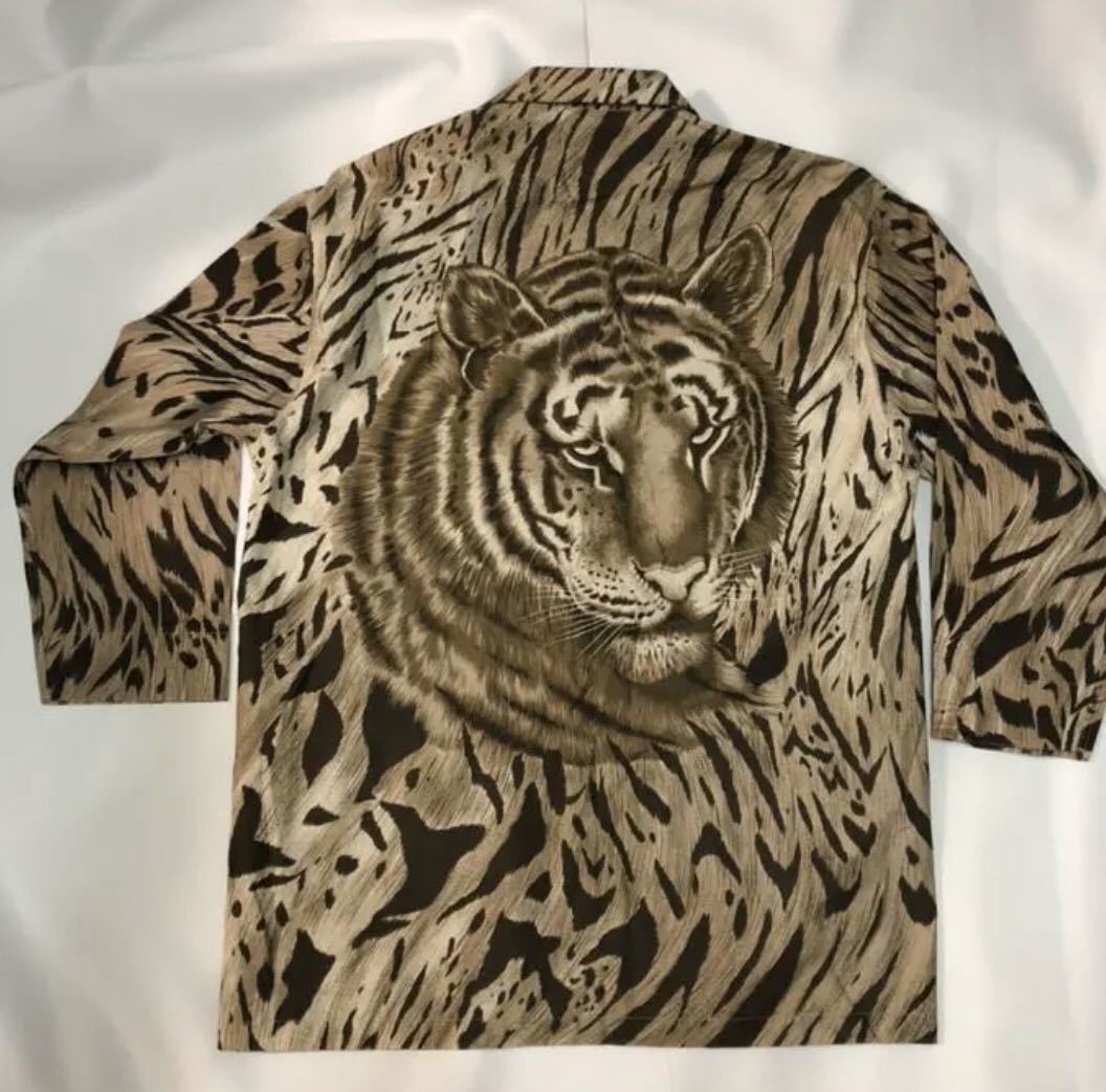 KENZO ビンテージ 虎柄 タイガー トラ KENZO 虎 Tシャツ ウール レア 