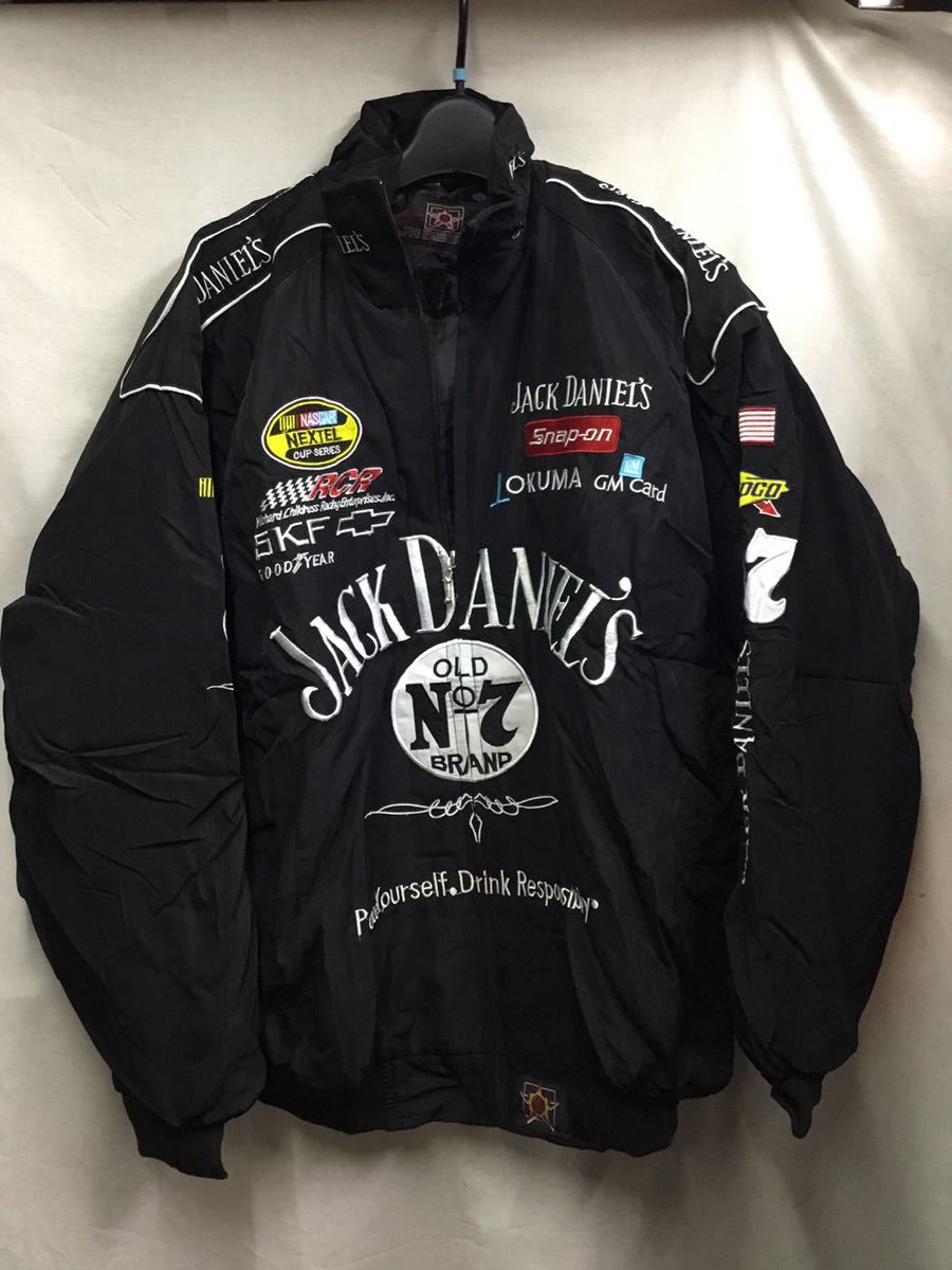  ブルゾン XLサイズ ジャックダニエル JACK DANIEL&rsquo;S レーシングジャケット ジャンパー ナイロンジャケット(XLサイズ以上)｜売買されたオークション情報、yahooの商品情報をアーカイブ公開 - ジャンパー、ブルゾン一般