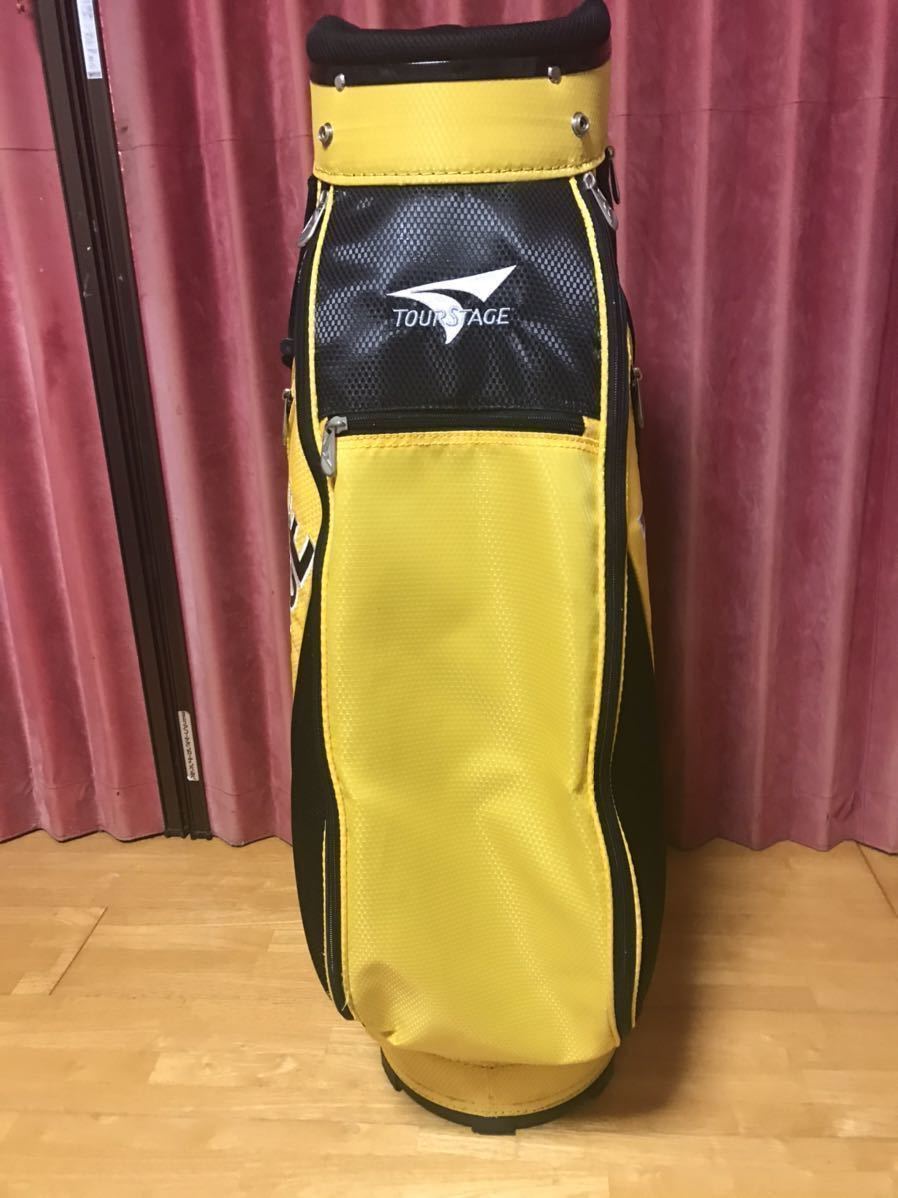 ブリヂストン ツアーステージ 軽量キャディバッグ 9.5型 2.9kg 47
