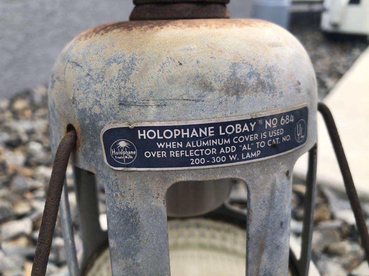◇◇1点限り◇◇ USA ビンテージ アメリカ Holophane ホロフェーン