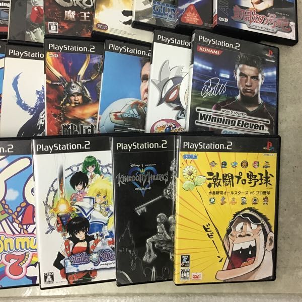 1円～ 訳あり PS2 本体、コントローラー、ソフト 鬼武者2、ボンバーマン ジェッターズ、機動戦士ガンダム戦記 他