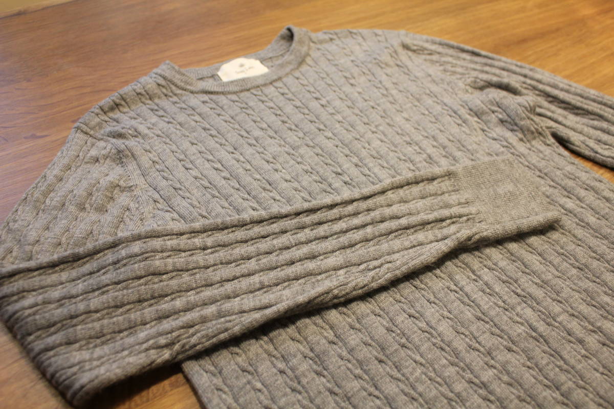 アーバンリサーチ Sonny Label ケーブル編みニット グレー メンズl Urban Reserch Knit ソニーレーベル United Arrows Beams 灰色 トップス 売買されたオークション情報 Yahooの商品情報をアーカイブ公開 オークファン Aucfan Com