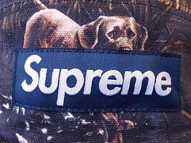 ☆ 12AW SUPREME シュプリーム Dogs & Ducks Camp Cap ドッグ ダック