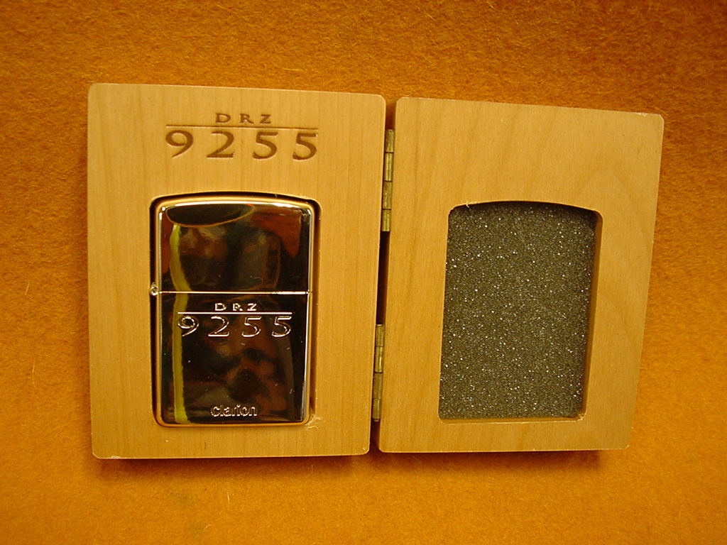 非売品 当選品☆未使用 Zippo クラリオン DRZ9255限定オリジナルグッズ☆シリアル入り
