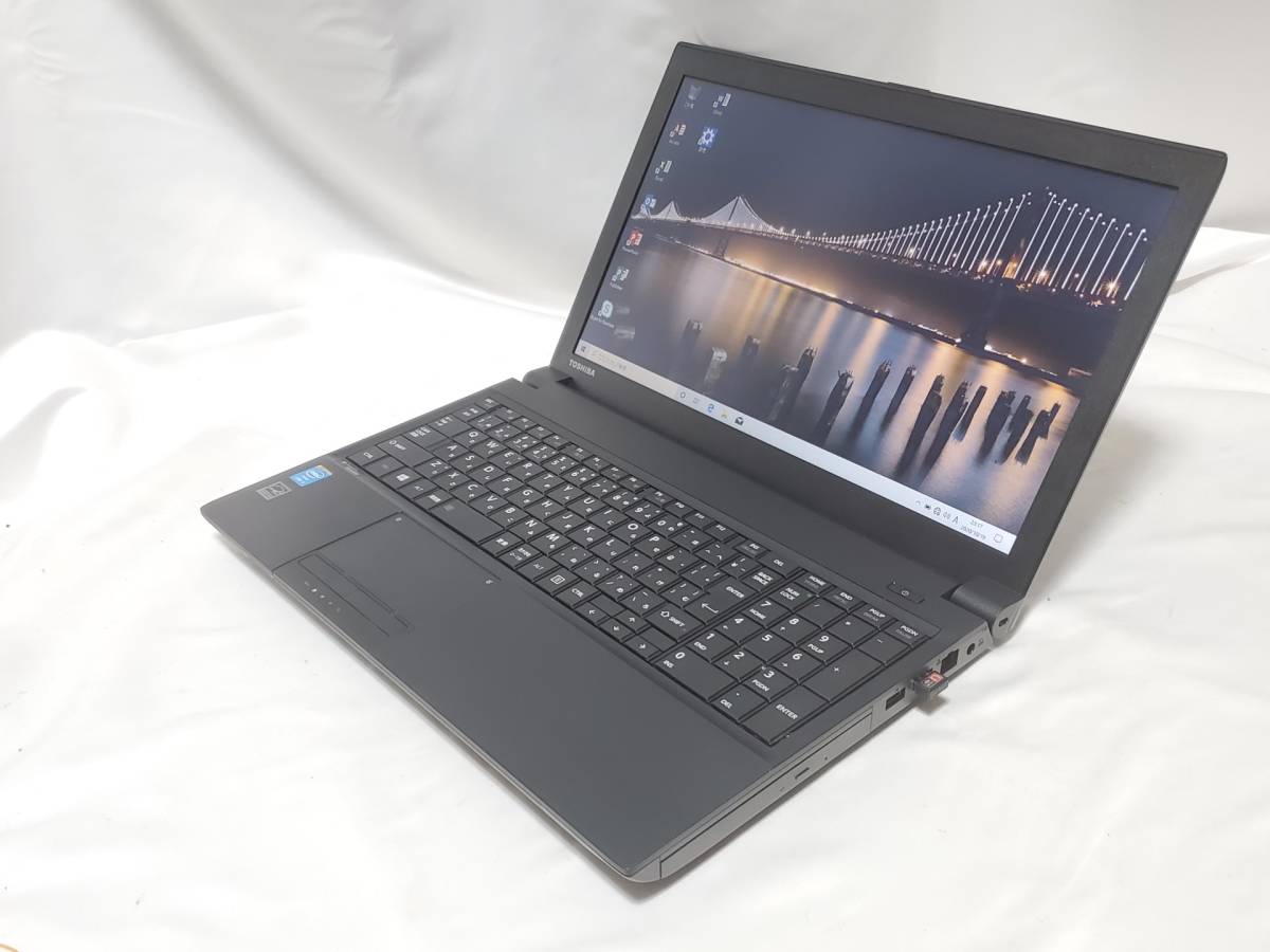 爆速新品 SSD240GB】東芝 dynabook B554/K☆windows10☆Core i3 4000M