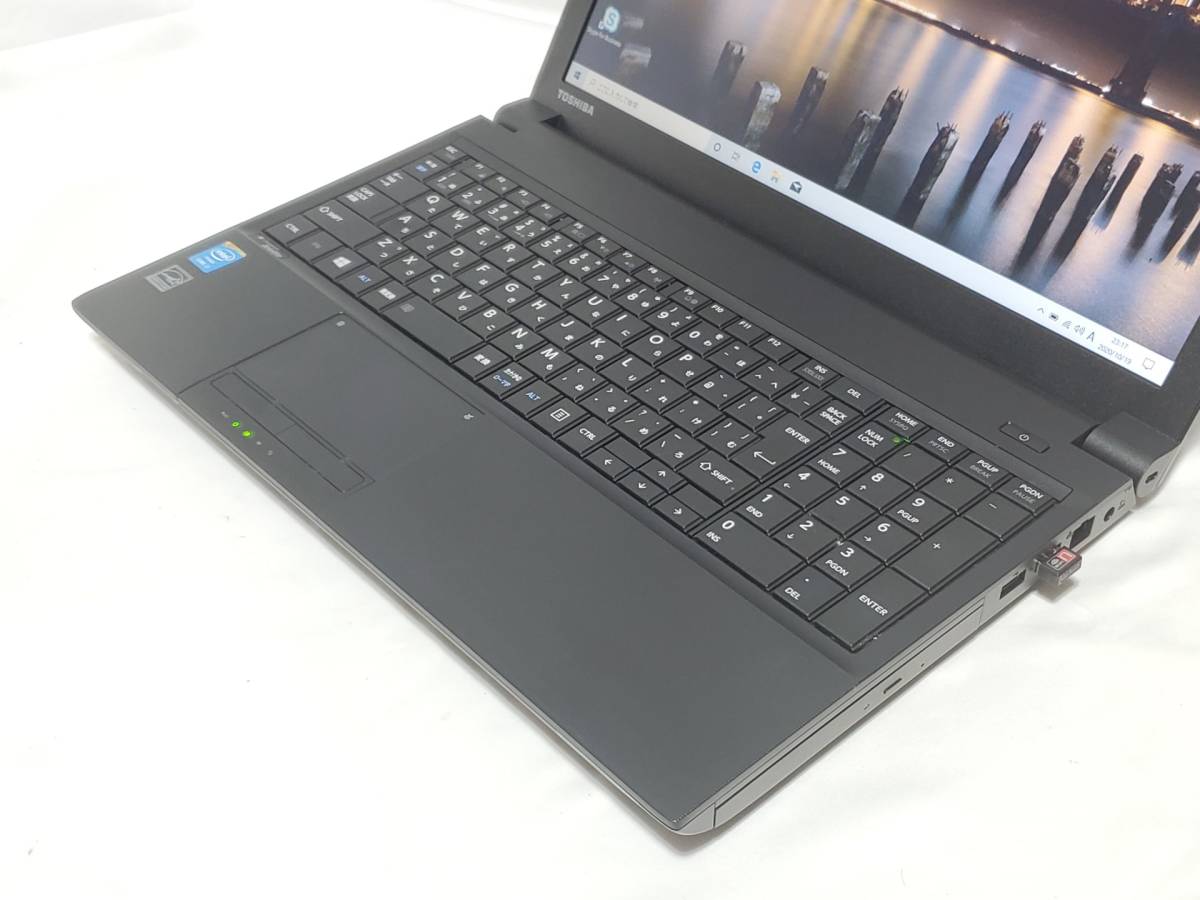 爆速新品 SSD240GB】東芝 dynabook B554/K☆windows10☆Core i3 4000M
