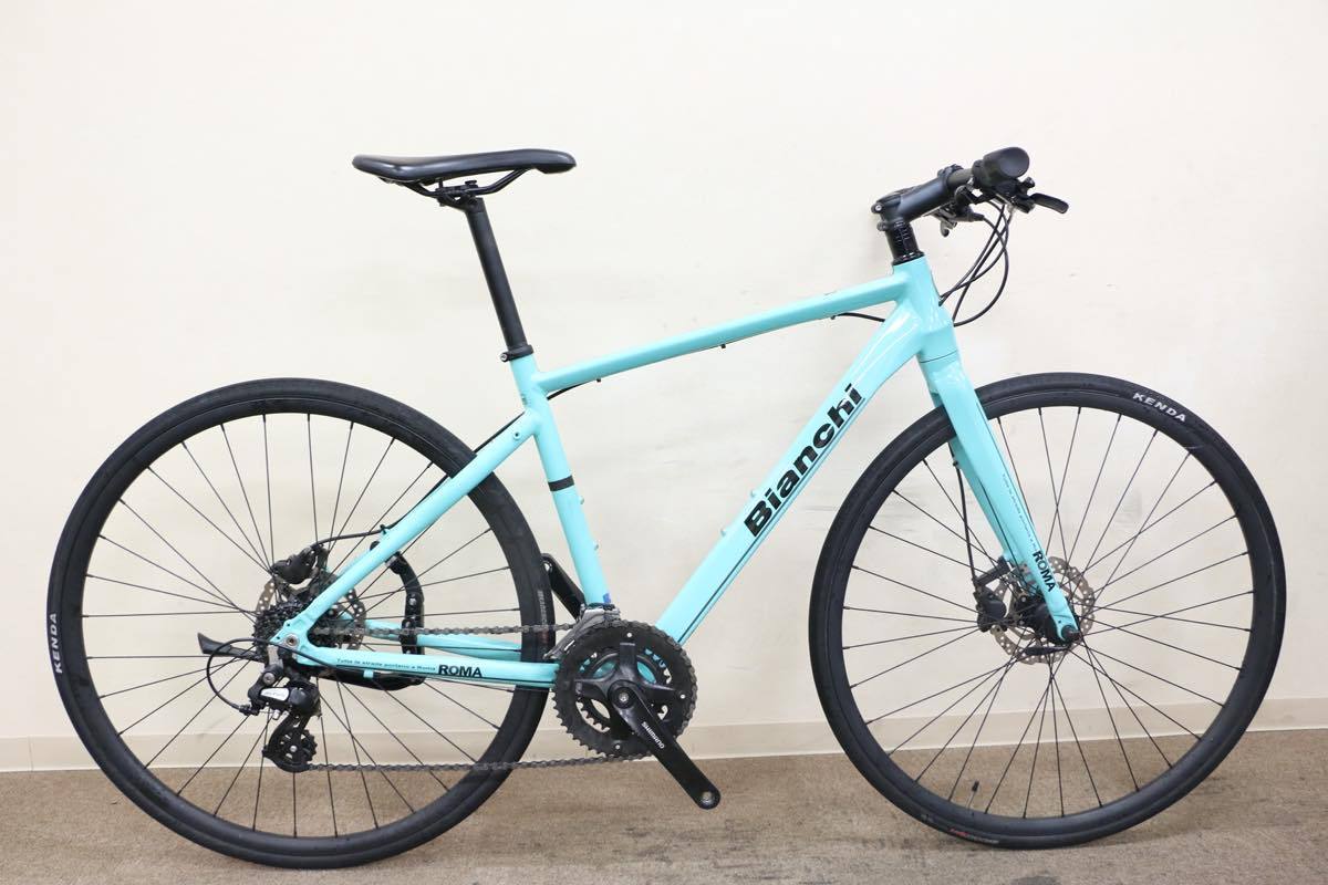 □BIANCHI ビアンキ ROMA DISC クロスバイク SHIMANO 2X7S サイズ460