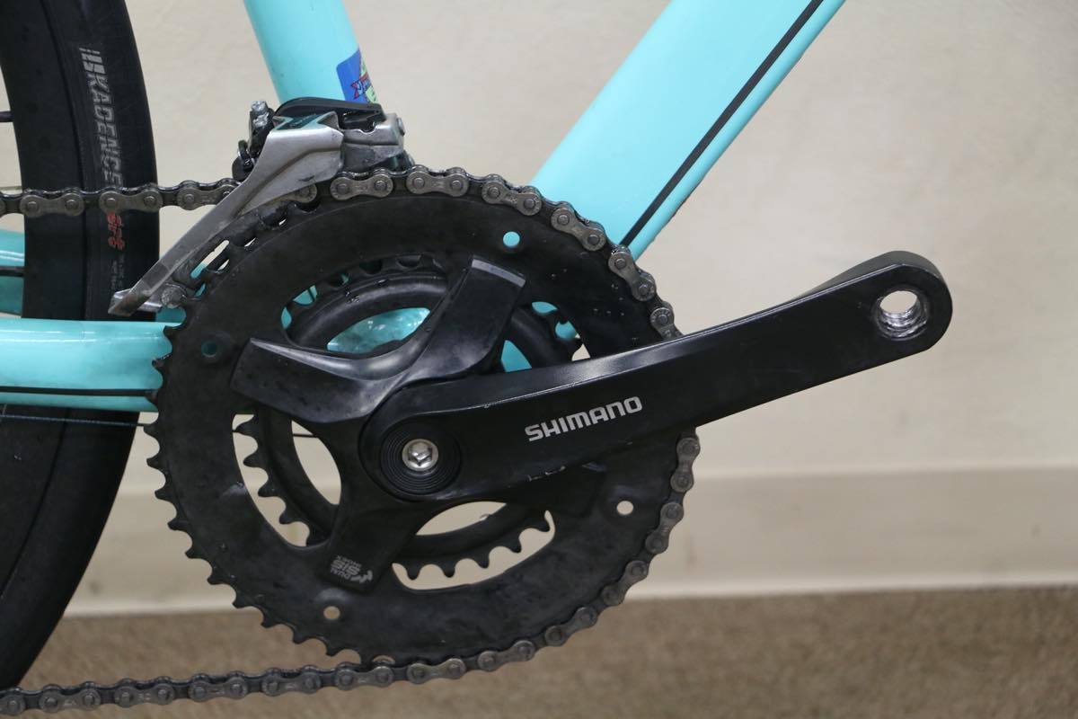 □BIANCHI ビアンキ ROMA DISC クロスバイク SHIMANO 2X7S サイズ460