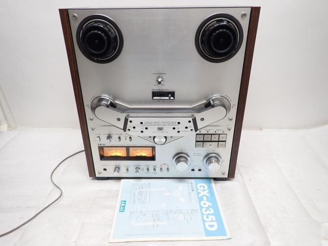 AKAI GX-635D アカイ 赤井電機 オープンリールデッキ テープレコーダー