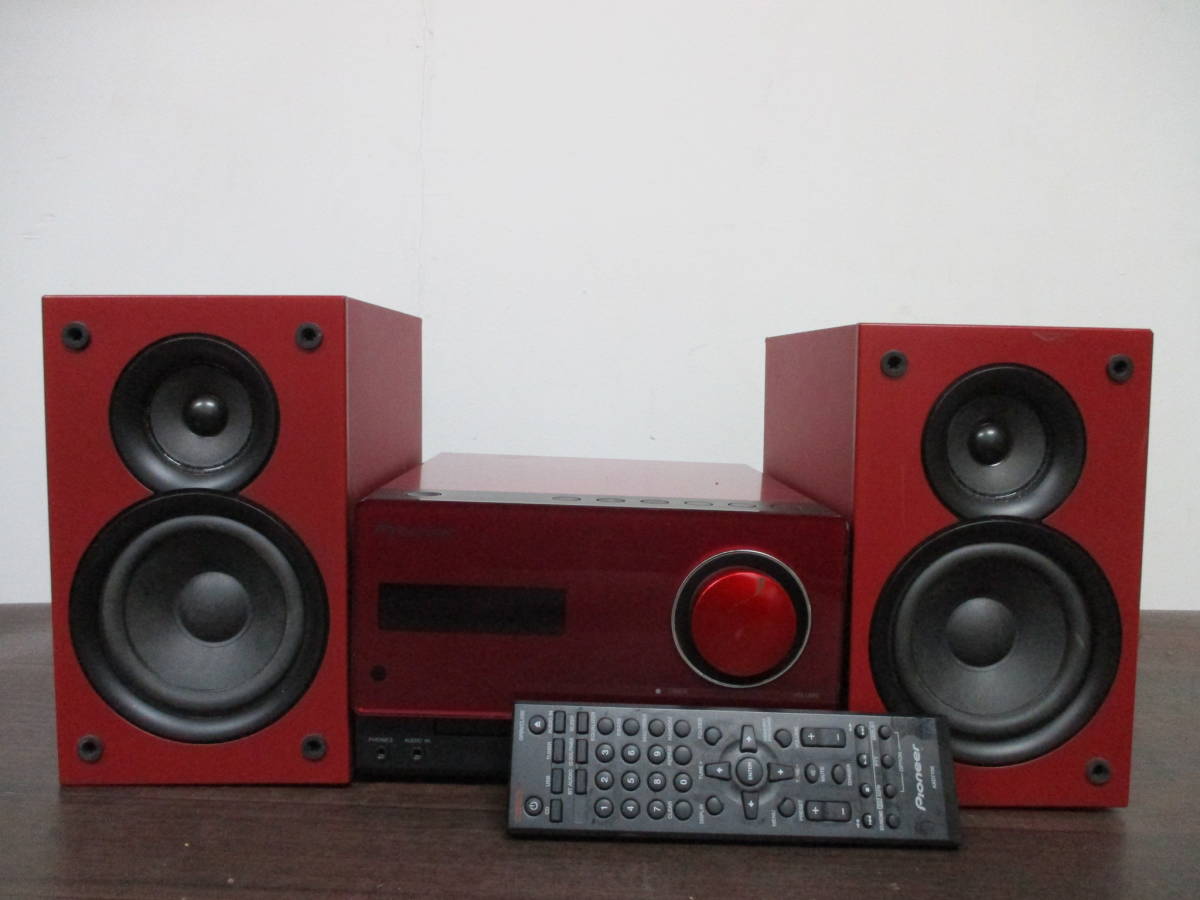 316 Pioneer パイオニア X-CM32BT-R CDミニコンポ リモコン付き！ 価格