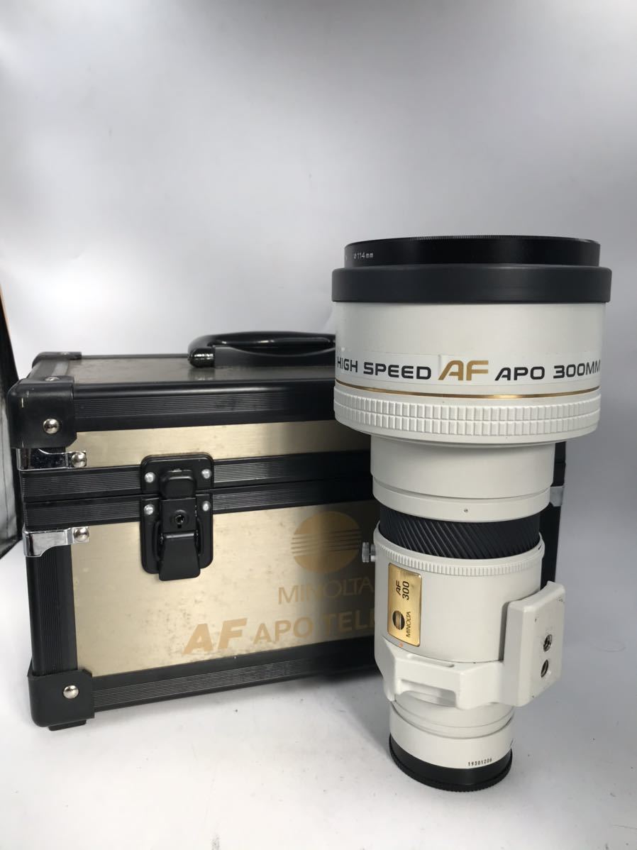 ◇MINOLTA ミノルタ HIGH SPEED AF APO 300mm 1:2.8(32) 中古レンズ