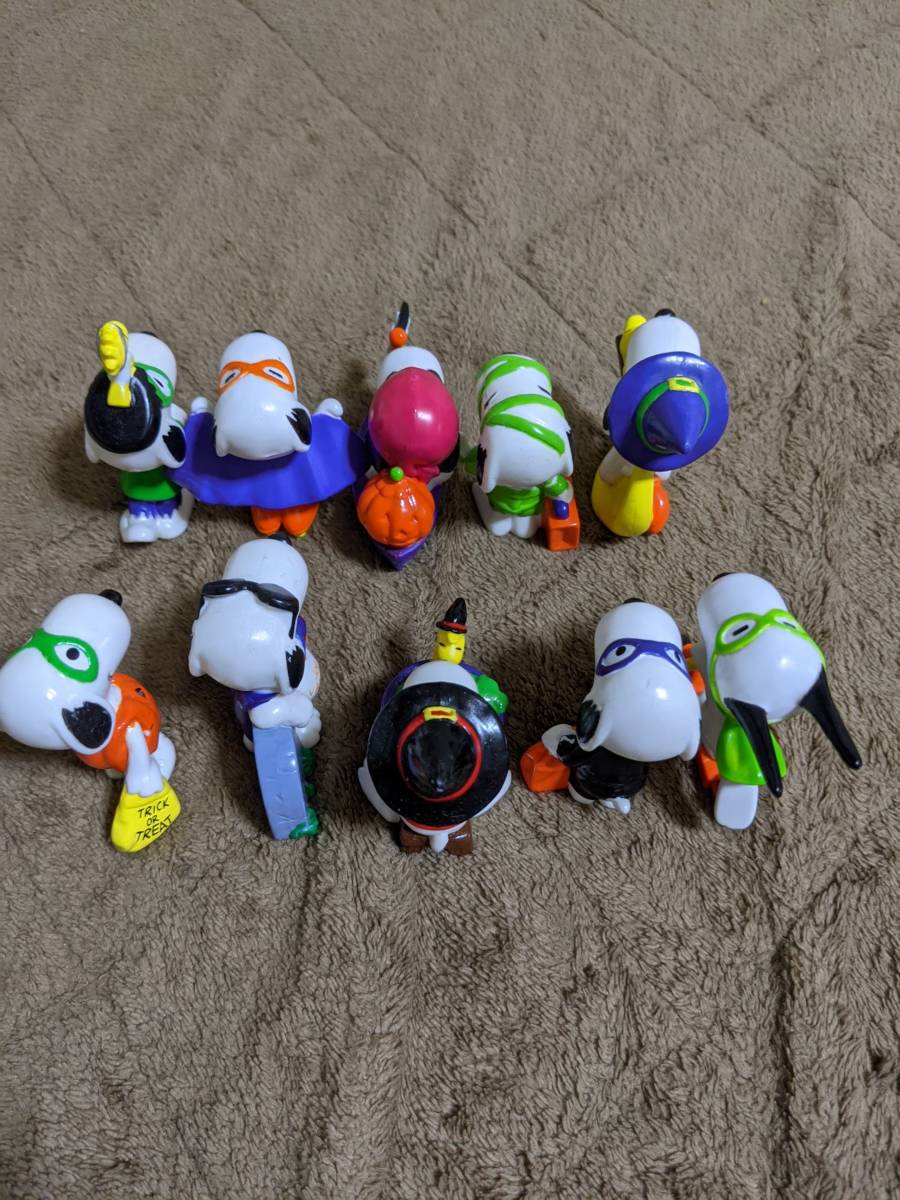 ビンテージ　スヌーピー　PVC フィギュア Whitman's　Halloween　10体セット_2