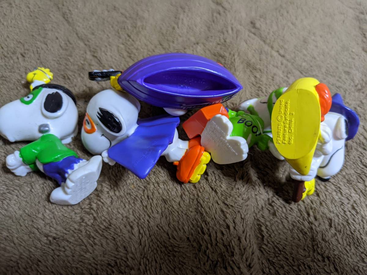 ビンテージ　スヌーピー　PVC フィギュア Whitman's　Halloween　10体セット_7