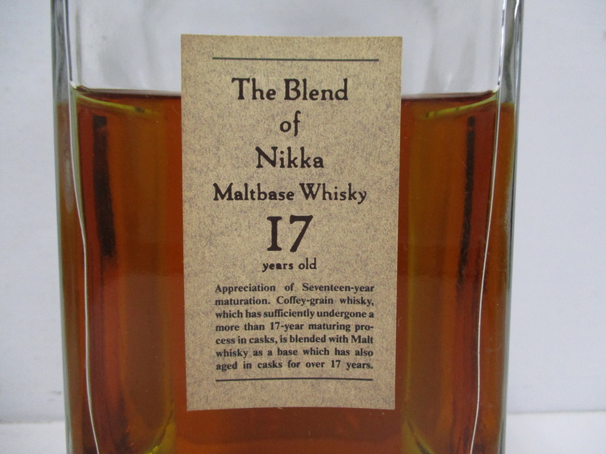 K3929☆古酒☆1000円～☆訳あり☆液あと有☆ The Blend of Nikka ザ