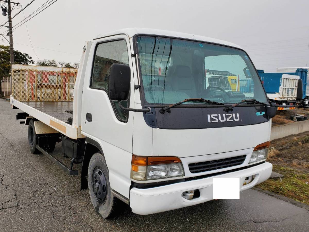 Isuzu いすゞ エルフ 積載車 キャリアカー H10年式 車検 R４年2月 ウインチ付 積載量 3000kg エルフ 売買されたオークション情報 Yahooの商品情報をアーカイブ公開 オークファン Aucfan Com